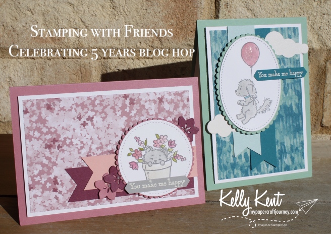 Stamping with Friends blog hop | kelly kent