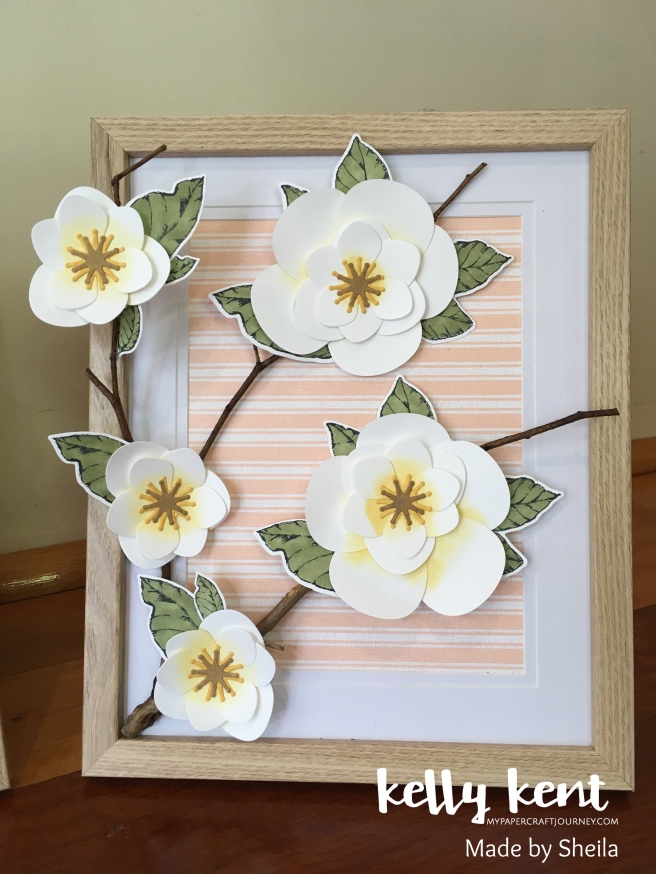 Framed Magnolia Artwork | kelly kent